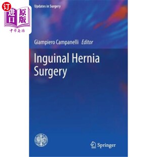 Surgery 腹股沟疝手术 Hernia 海外直订医药图书Inguinal