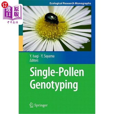 海外直订Single-Pollen Genotyping Single-Pollen基因分型