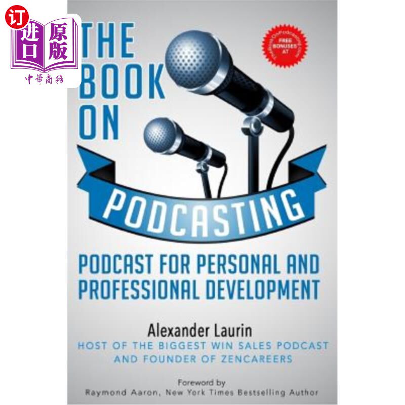 海外直订The Book On Podcasting: Podcast for Personal and Professional Development 播客之书：个人和职业发展的播客