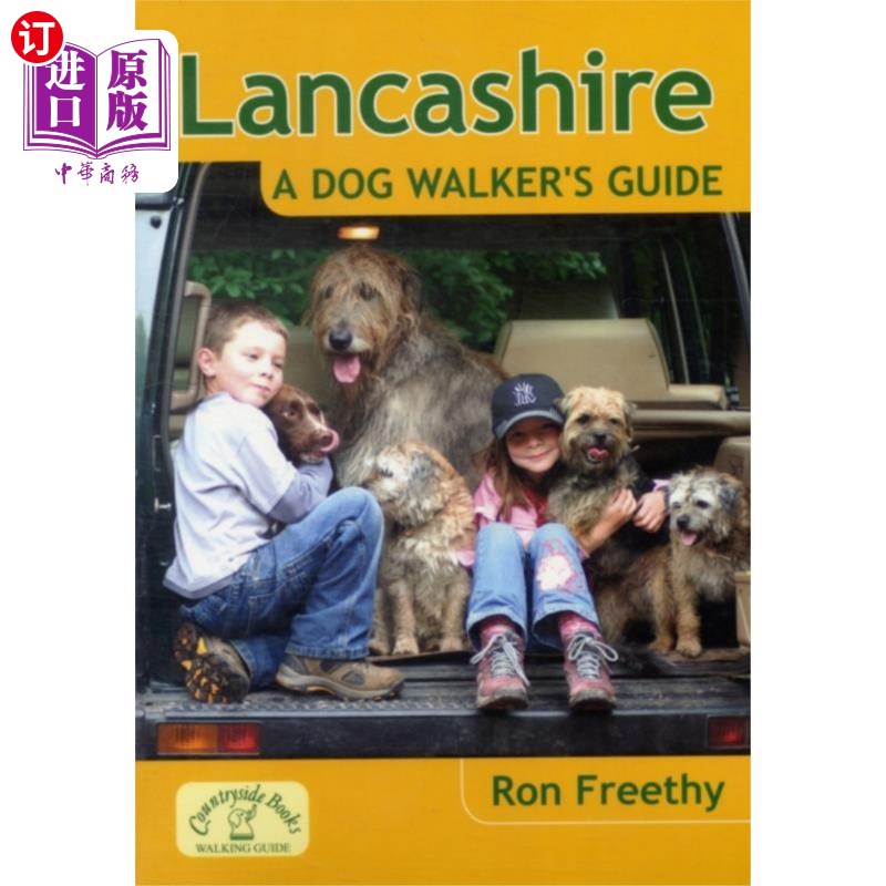 海外直订Lancashire: A Dog Walker's Guide 《兰开夏郡:遛狗指南