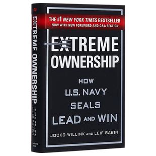 【中商原版】极限控制 如何在困境下逆袭并获取胜利(新版)英文原版 Extreme Ownership 管理科学