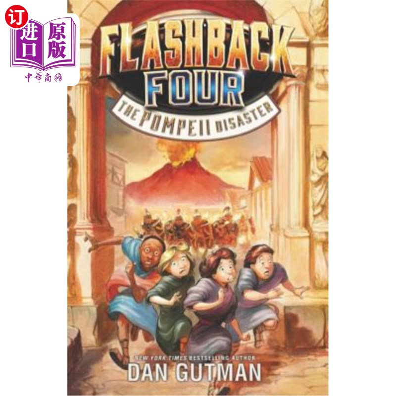 海外直订Flashback Four: The Pompeii Disaster 闪回四:庞贝灾难