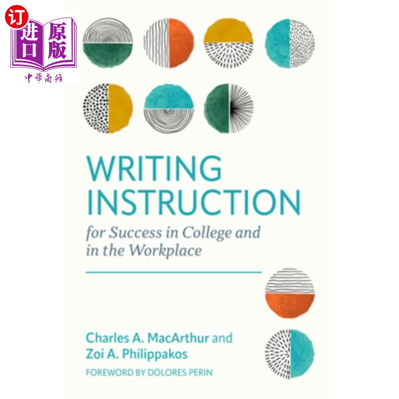 海外直订Writing Instruction for Success in College and in the Workplace 大学和职场成功的写作指导
