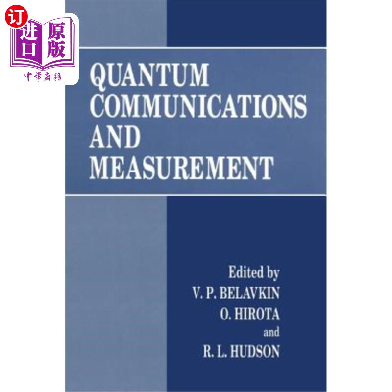 海外直订Quantum Communications and Measurement 量子通信与测量
