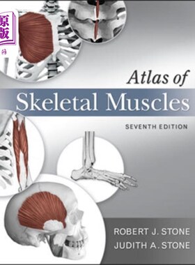 海外直订医药图书Atlas of Skeletal Muscles 骨骼肌图谱