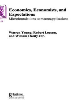 海外直订Economics, Economists and Expectations 经济学，经济学家和预期
