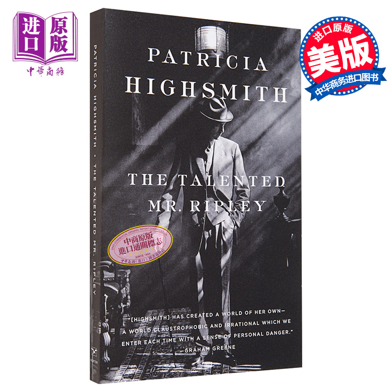 The Talented Mr Ripley Patricia Highsmith 英文原版 天才的雷普利先生 天才雷普利系列 帕特里夏 海史密斯【中商原版】