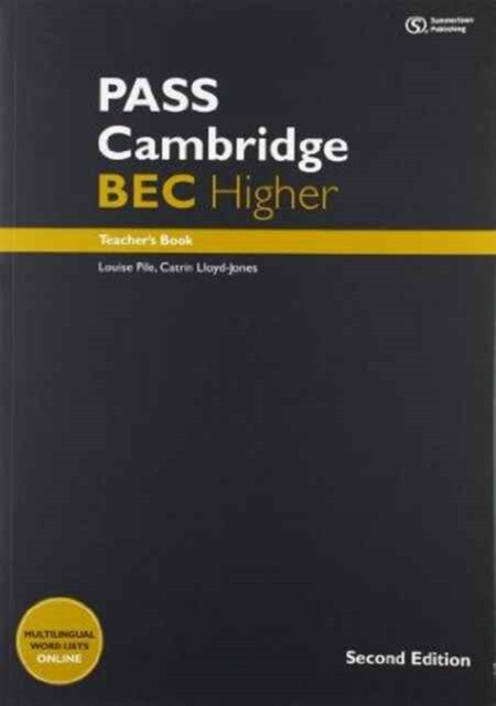 预售 海外直订PASS Cambridge BEC Higher: Teacher's Book + Audio CD 通过剑桥BEC高级:教师用书+音频CD