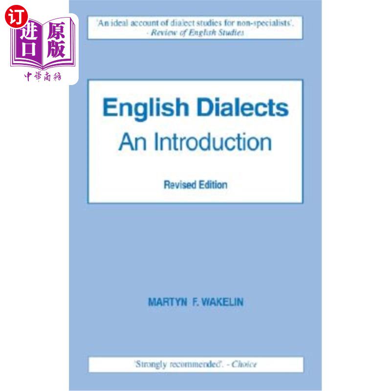 海外直订English Dialects an Introduction: An Introduction 英语方言导言：导言