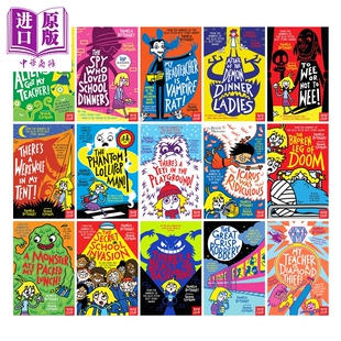 伊兹和朋友们1-15 共15册 英文原版 Izzy and Friends 儿童文学 爆笑小学生活故事小说 外星宝宝抓走了我的老师【中商原版】