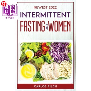 Fasting Intermittent for Women 2022年女性间歇性禁食 海外直订医药图书Newest 新 2022