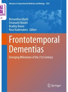 海外直订医药图书Frontotemporal Dementias 额颞痴呆
