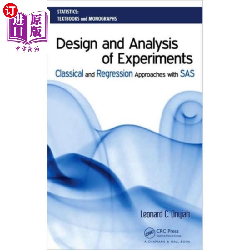 海外直订Design and Analysis of Experiments 实验设计与分析