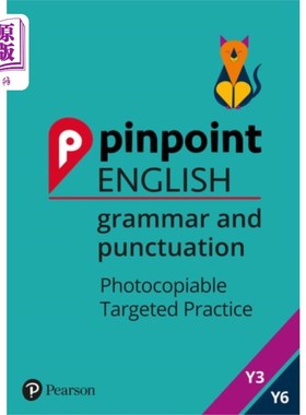 海外直订Pinpoint English: Grammar and Punctuation: Year ... 精确英语:语法和标点符号:3-6年级包