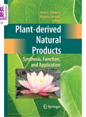 海外直订Plant-Derived Natural Products: Synthesis, Function, and Application 植物源性天然产物：合成、功能和应用