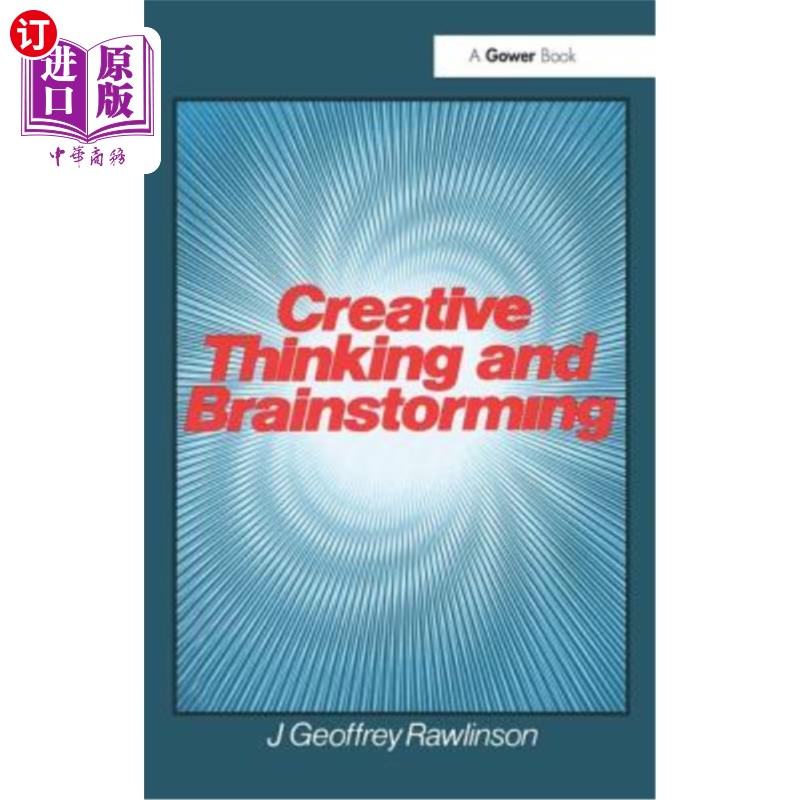 海外直订Creative Thinking and Brainstorming 创造性思维和头脑风暴