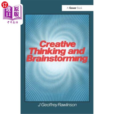 海外直订Creative Thinking and Brainstorming 创造性思维和头脑风暴