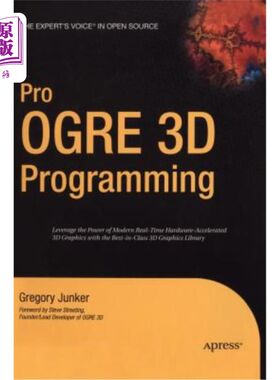 海外直订Pro Ogre 3D Programming 程序3D编程