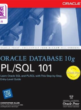 海外直订Oracle Database 10g PL/SQL 101 Oracle数据库10g PL/SQL 101