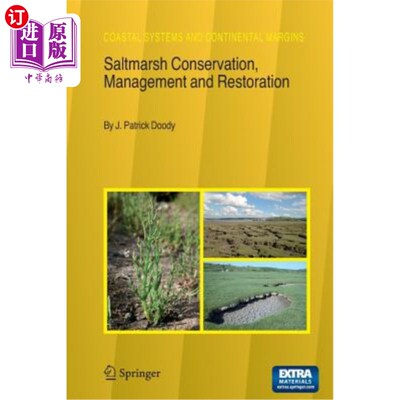 海外直订Saltmarsh Conservation, Management and Restoration 盐沼保护、管理和恢复