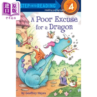 Poor Reading For 分级阅读 Dragon 12岁 中商原版 儿童绘本 Excuse 英文原版 Step into 兰登阅读进阶4贫下中龙