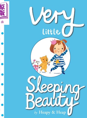 Sue Heap Very Little Sleeping Beauty 小小睡美人 儿童绘本 经典童话故事改编 小初文学 进口图书英文原版4-7岁【中商原版】