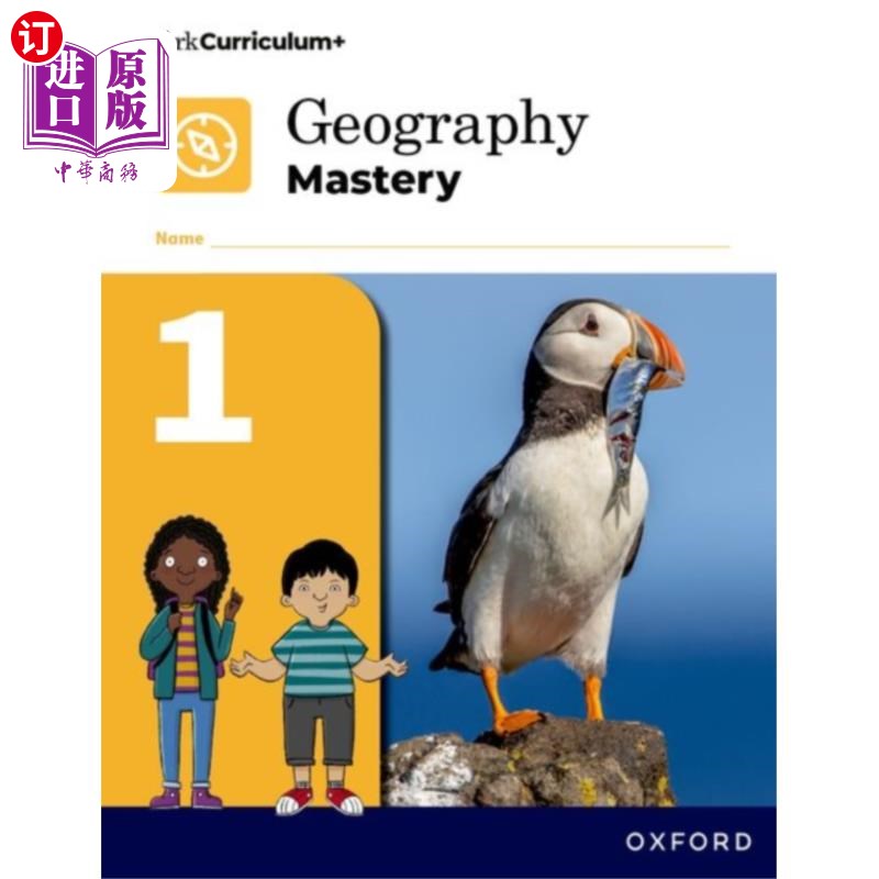 海外直订Geography Mastery: Geography Mastery Pupil Workb... 地理精通:地理精通小学生练习册1包5本