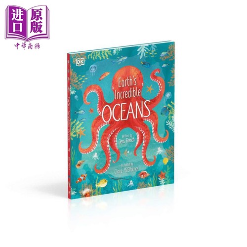 Earths Incredible Oceans DK出版 地球上的海洋 英文原版进口图书 儿童百科知识 环保绘本 动物科普图画书 7-9岁【中商原版?