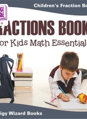 海外直订Fractions Books for Kids Math Essentials: Children's Fraction Books 儿童数学基础分数册：儿童数学基础分数册