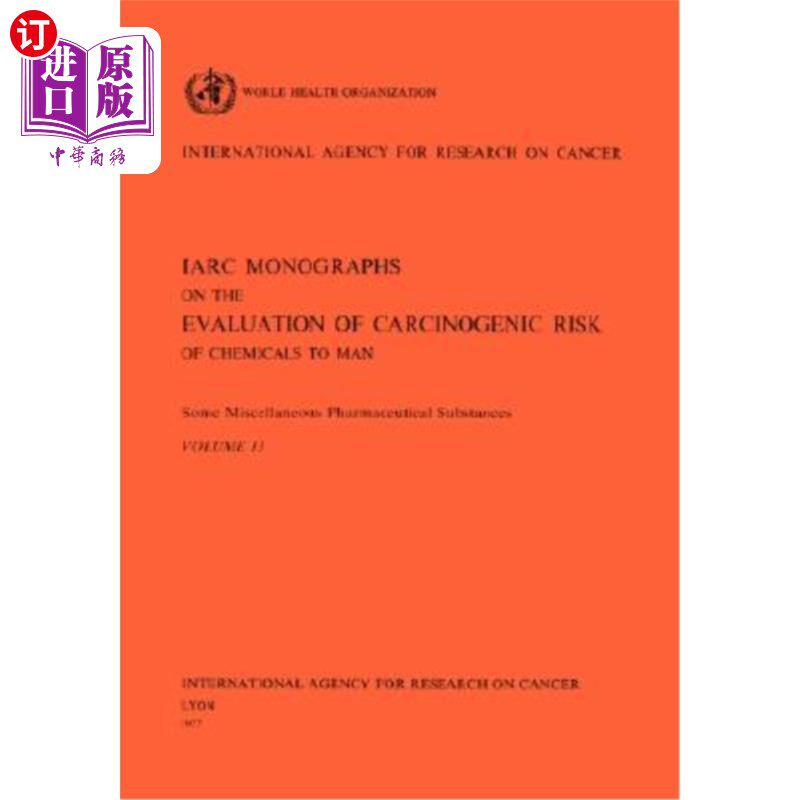 海外直订医药图书Some Miscellaneous Pharmaceutical Substances 一些其他药物