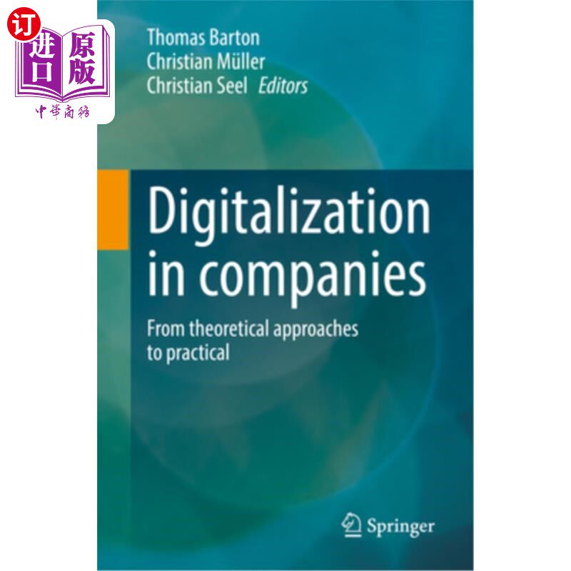 海外直订Digitalization in Companies: From Theoretical Approaches to Practical Digitalization in Com