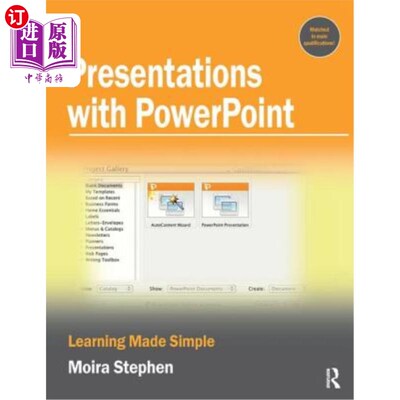 海外直订Presentations with PowerPoint PowerPoint演示文稿