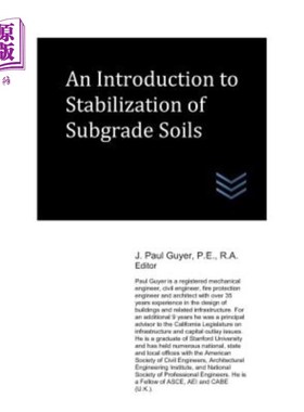 海外直订An Introduction to Stabilization of Subgrade Soils