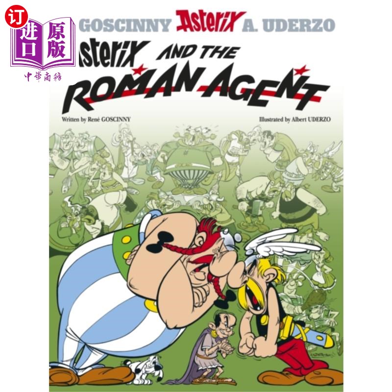 海外直订Asterix: Asterix and The Roman Agent 阿斯特里克斯:阿斯特里克斯和罗马特工