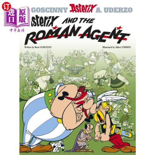 海外直订Asterix: Asterix and The Roman Agent 阿斯特里克斯:阿斯特里克斯和罗马特工