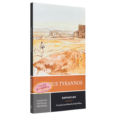 预售 俄狄浦斯王 诺顿文学解读系列 Oedipus Tyrannos 英文原版 索福克勒斯 Sophocles Emily Wilson 古希腊文学【中商原版】