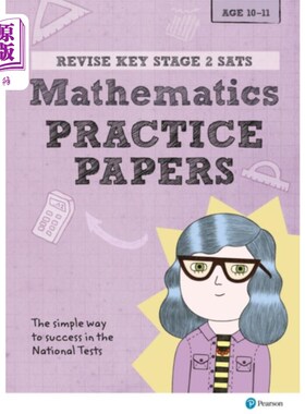 海外直订Pearson REVISE Key Stage 2 SATs Mathematics Revi... Pearson复习关键阶段2 sat数学复习练习论文