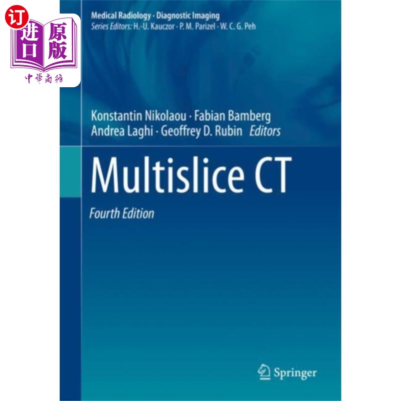 海外直订医药图书Multislice CT 多层螺旋CT