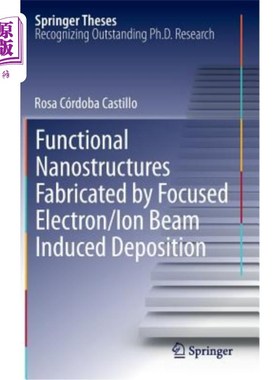 海外直订Functional Nanostructures Fabricated by Focused Electron/Ion Beam Induced Deposi 聚焦电子/离子束诱导沉积制