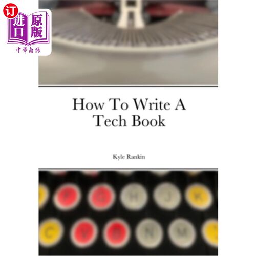 海外直订How To Write A Tech Book 如何写一本科技书