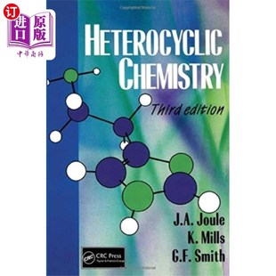 海外直订Heterocyclic Chemistry, 3rd Edition 杂环化学，第三版