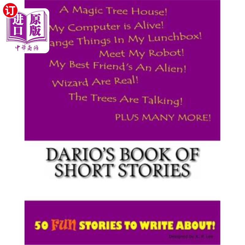 海外直订Dario's Book Of Short Stories 达里奥的短篇小说集 书籍/杂志/报纸 儿童读物原版书 原图主图