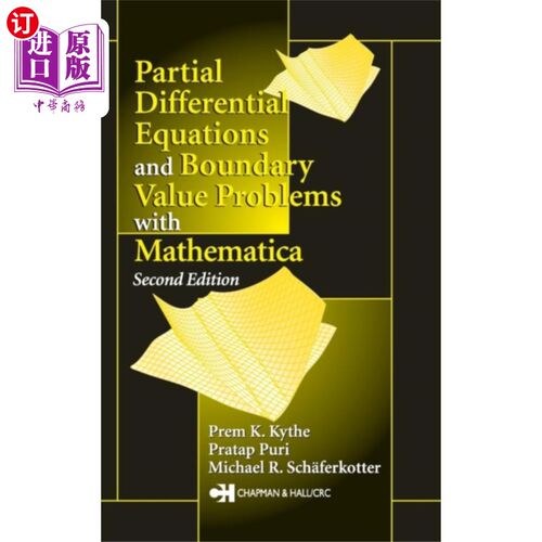 海外直订Partial Differential Equations and Mathematica 偏微分方程与数学