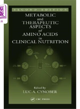 海外直订医药图书Metabolic & Therapeutic Aspects of Amino Acids in Clinical Nutrition 氨基酸在临床营养中的代谢和治疗