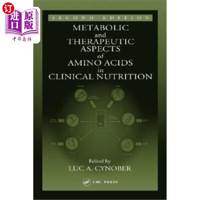 海外直订医药图书Metabolic & Therapeutic Aspects of Amino Acids in Clinical Nutrition 氨基酸在临床营养中的代谢和治疗