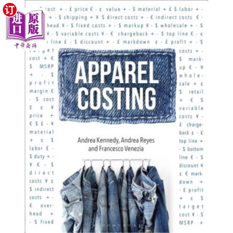 海外直订Apparel Costing 服装成本计算