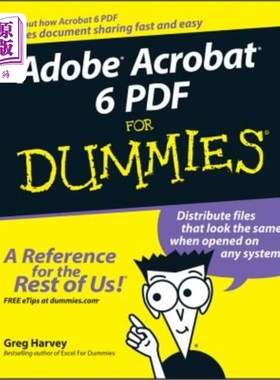 海外直订Adobe Acrobat 6 PDF for Dummies 适用于假人的Adobe Acrobat 6 PDF