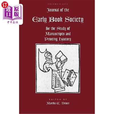 海外直订Journal of the Early Book Society Vol 13 《早期书社学报》第13卷