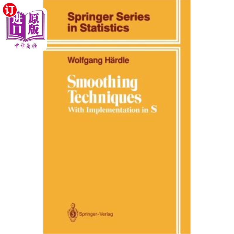 海外直订Smoothing Techniques: With Implementation in S 平滑技术：在S中实现