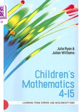 海外直订Children's Mathematics 4-15: Learning from Errors and Misconceptions 儿童数学4-15：从错误和误解中学习